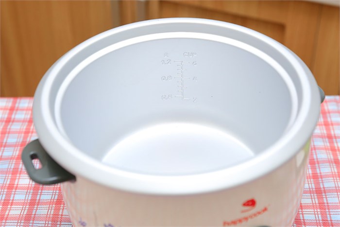 Nồi cơm điện Happycook 1.2 lít HCR-513D Màu Trắng - Xám