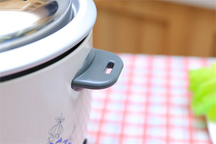 Nồi cơm điện Happycook 1.2 lít HCR-513D Màu Trắng - Xám