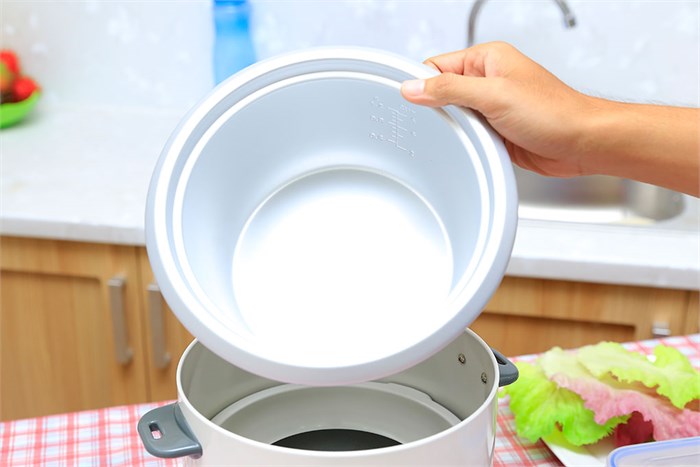 Nồi cơm điện Happycook 1.2 lít HCR-513D Màu Trắng - Xám