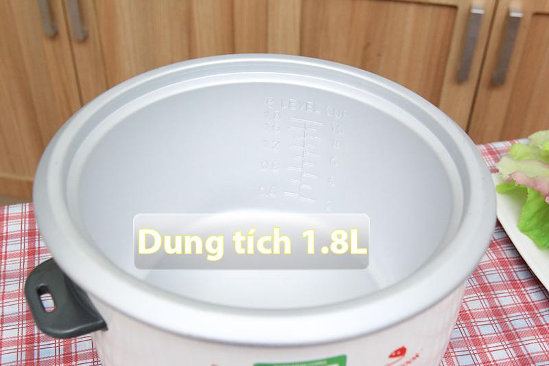 Nồi cơm điện nắp rời Happycook 1.8L HCR-517D