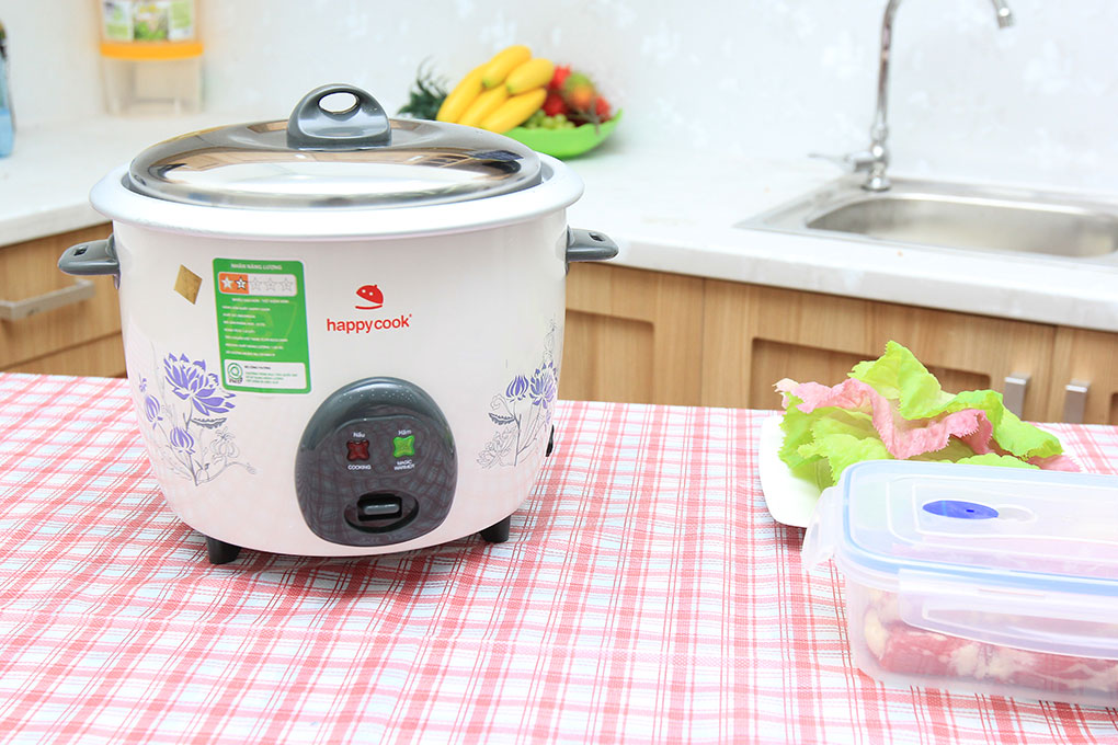 Nồi cơm điện nắp rời Happycook 1.8 lít HCR-517D