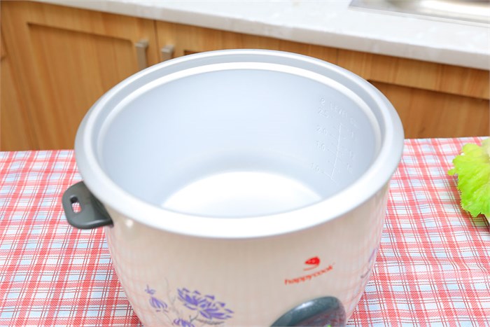 Nồi cơm điện Happycook 2.5 lít HCR-519D Màu Trắng - Xám