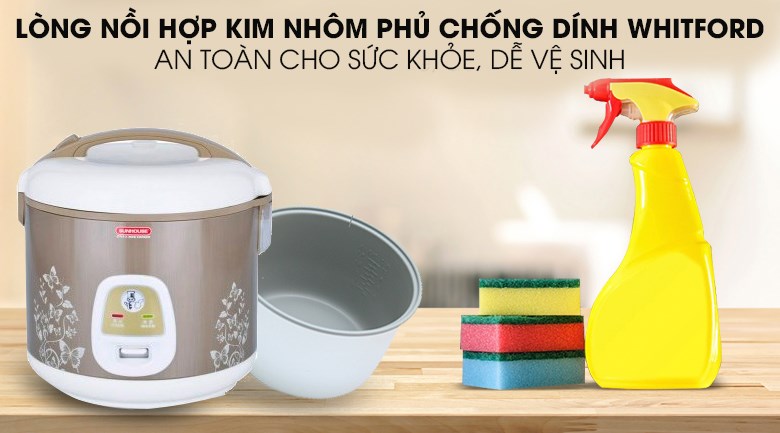 Nồi cơm điện Sunhouse 1.8 lít SHD 8616