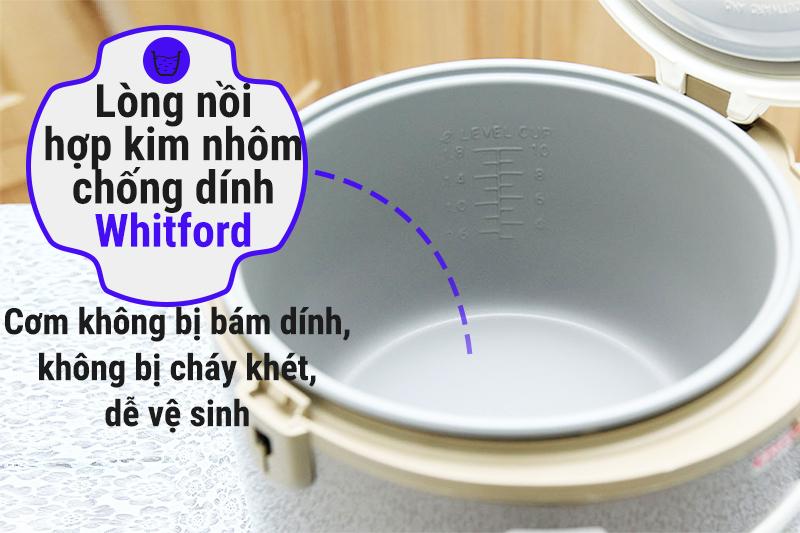 Nồi cơm điện nắp gài Sunhouse 1.8 lít SHD 8616