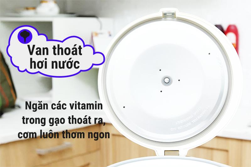 Nồi cơm điện nắp gài Sunhouse 1.8 lít SHD 8616