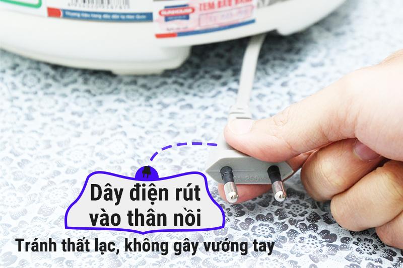 Nồi cơm điện nắp gài Sunhouse 1.8 lít SHD 8616