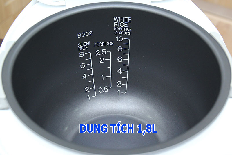 Nồi cơm điện tử Zojirushi 1.8 lít ZONC-NS-ZAQ18