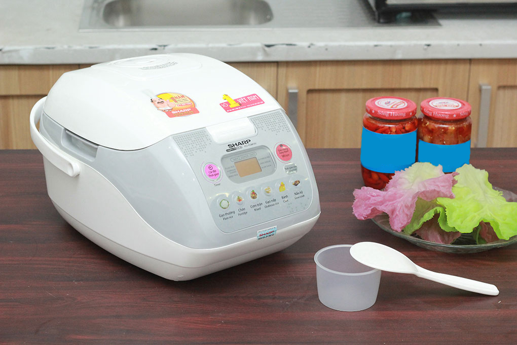 Nồi cơm điện tử Sharp KS-COM10V 1.0 lít