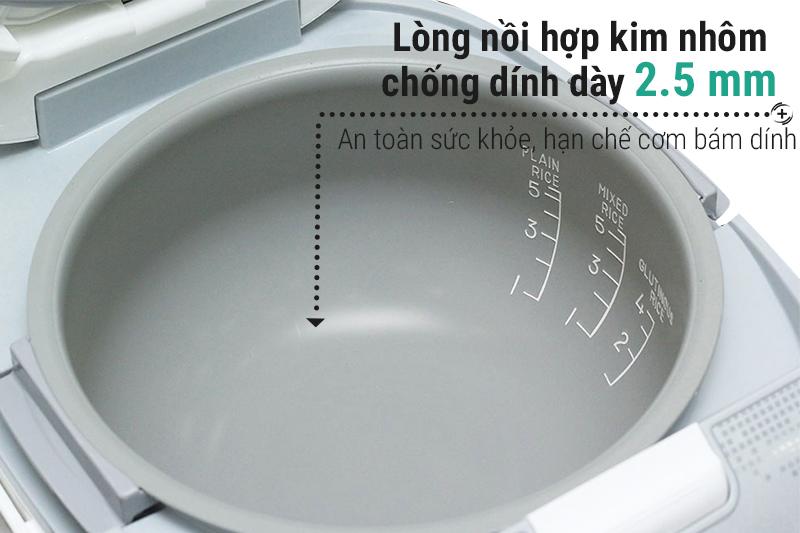 Nồi cơm điện tử Sharp 1 lít KS-COM10V