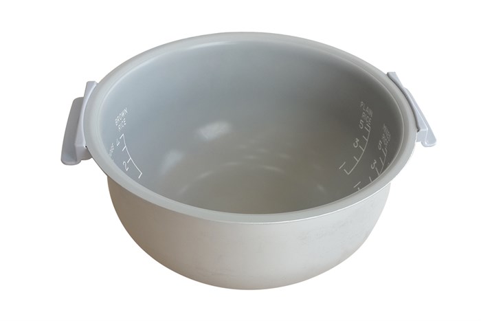 Nồi cơm điện tử Sharp 1.0 lít KS-COM11V Màu Trắng - Xám