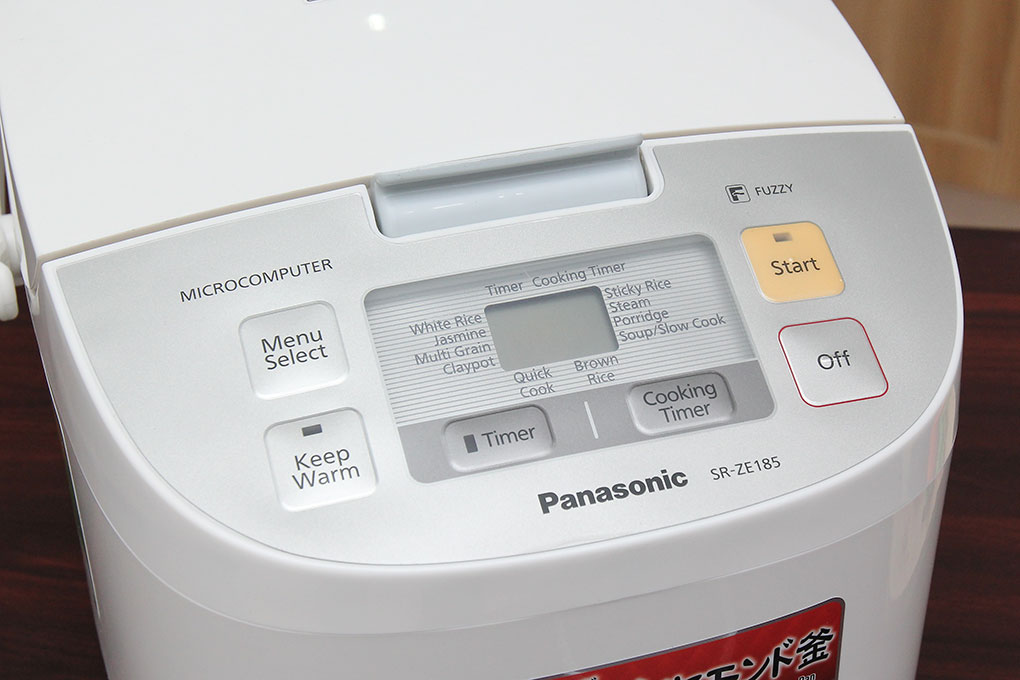 Nồi cơm điện tử Panasonic 1.8 lít SR-ZE185WRA