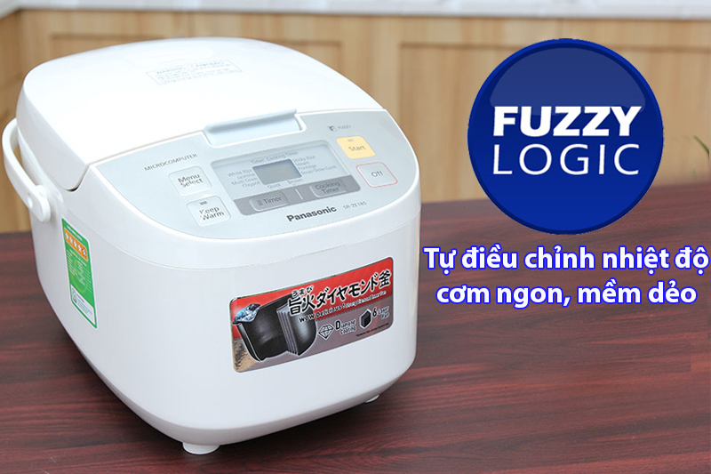 Nồi cơm điện tử Panasonic 1.8 lít SR-ZE185WRA