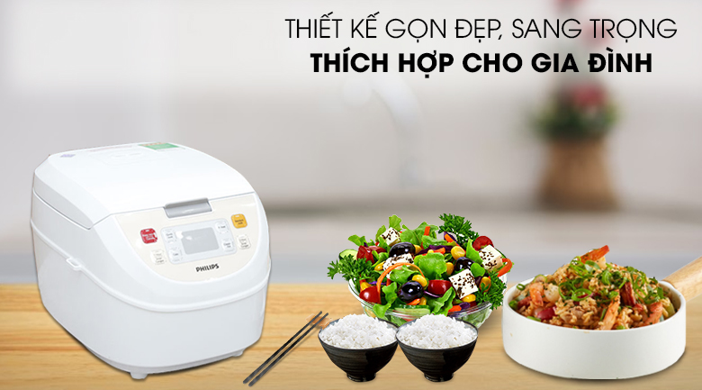 Nồi cơm điện tử Philips 1.8 lít HD3130