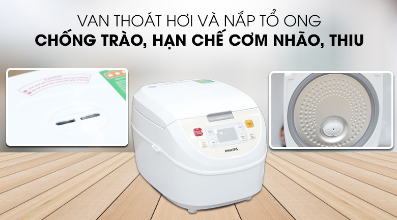 Nồi cơm điện tử Philips 1.8 lít HD3130