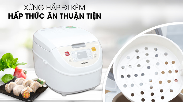 Nồi cơm điện tử Philips 1.8 lít HD3130
