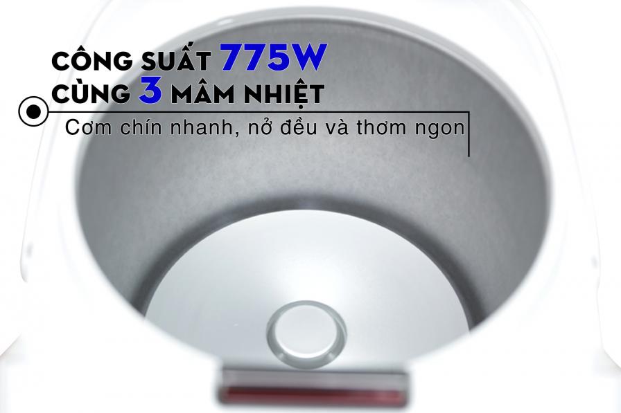 Nồi cơm điện tử Panasonic 1.8 lít SR-ZG185SRAM