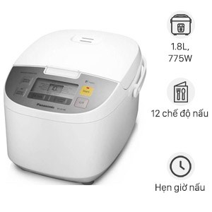 Nồi cơm điện tử Panasonic 1.8 lít SR-ZG185SRAM