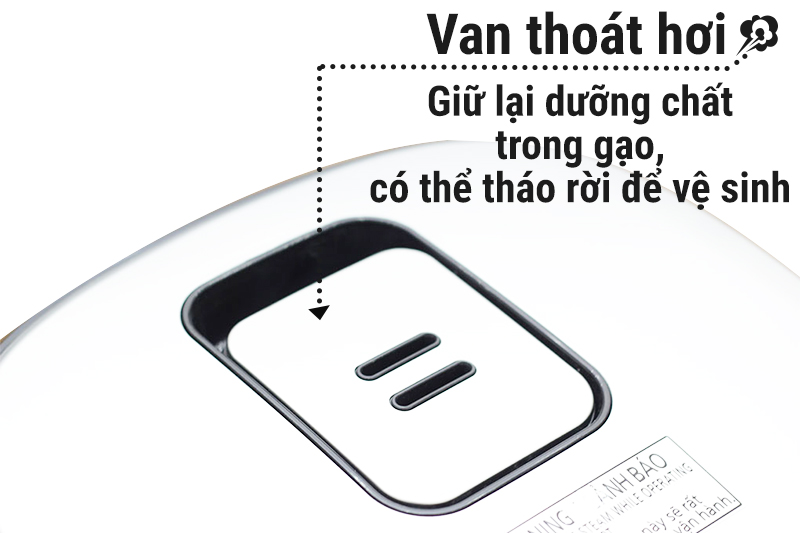 Nồi cơm điện tử Panasonic 1.8 lít SR-ZX185KRAM