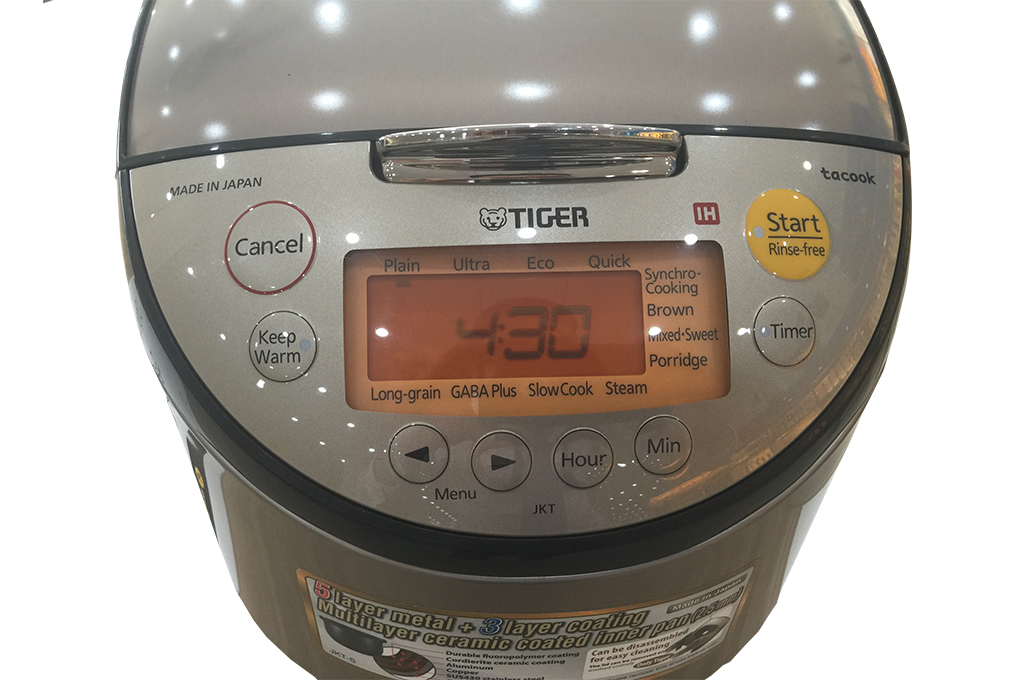 Nồi cơm điện tử Tiger 1.8 lít JKT-S18W