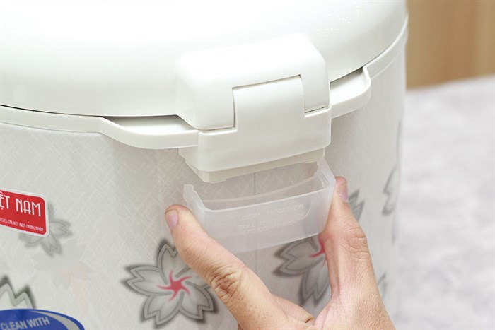 Nồi cơm nắp gài Sharp 1.8 lít KS-N182ETV Màu Xám