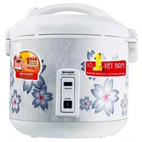 Nồi cơm điện nắp gài Sharp 1.8 lít KS-N182ETV