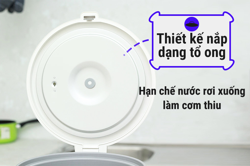 Nắp tổ ong Nồi cơm điện nắp gài Sharp 1.8 lít KS-N182ETV