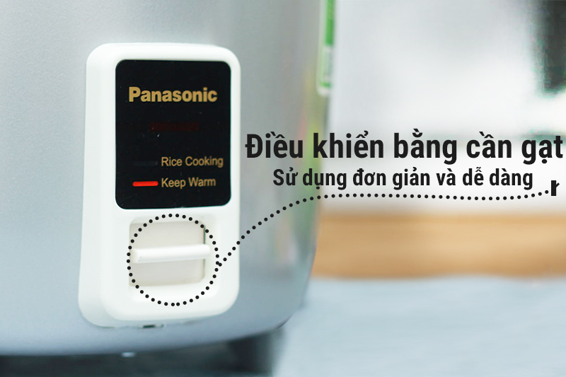 Nồi cơm điện nắp rời Panasonic 1.8 lít SR-W18GSLRA