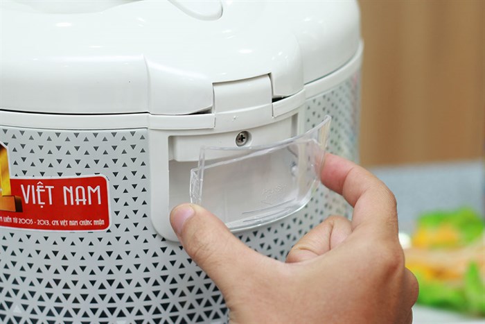 Nồi cơm điện Sharp 1.8 lít KS-181TJV Màu Trắng