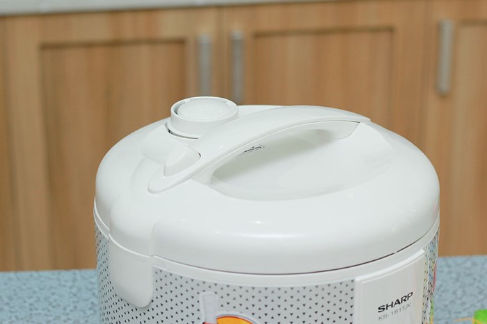 Nồi cơm điện Sharp 1.8 lít KS-181TJV Màu Trắng