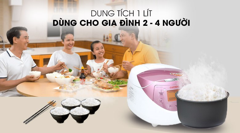 Nồi cơm điện tử Cuckoo 1 lít CR- 0631F