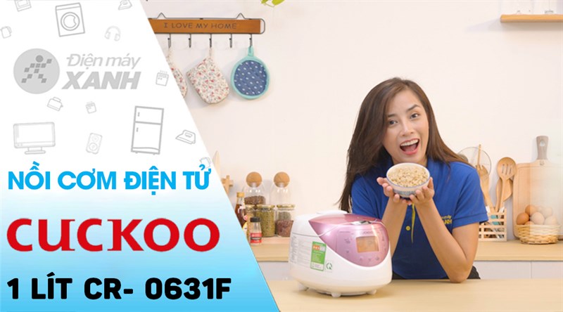 Nồi cơm điện tử Cuckoo 1 lít CR- 0631F