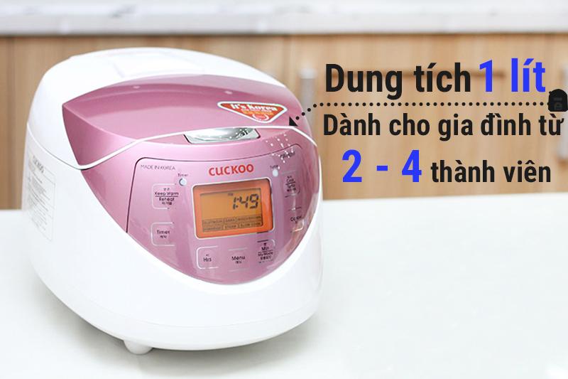 Nồi cơm điện tử Cuckoo 1 lít CR- 0631F