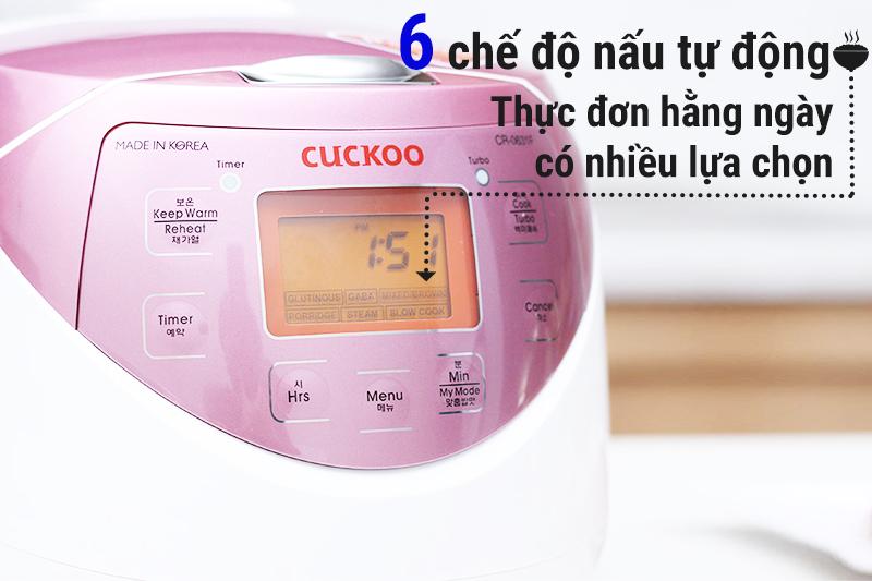 Nồi cơm điện tử Cuckoo 1 lít CR- 0631F