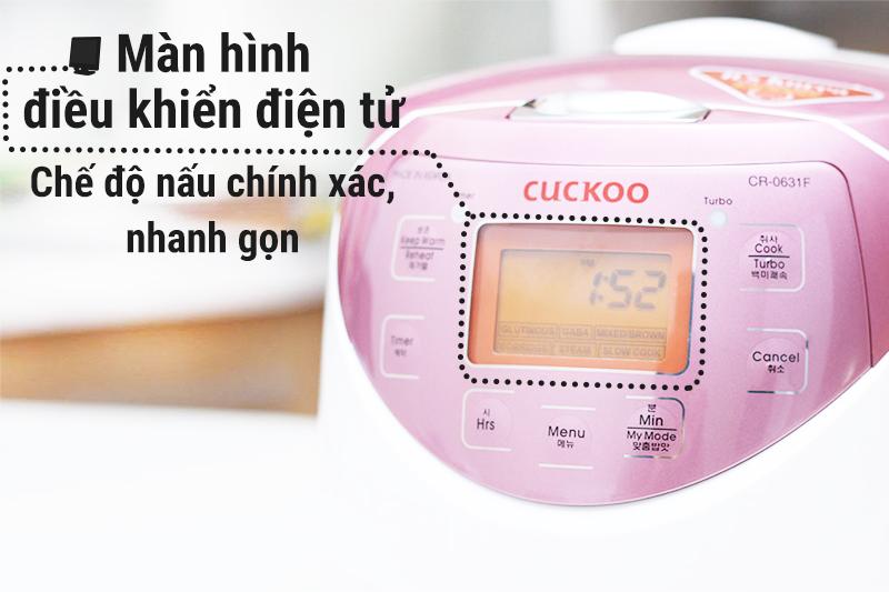 Nồi cơm điện tử Cuckoo 1 lít CR- 0631F