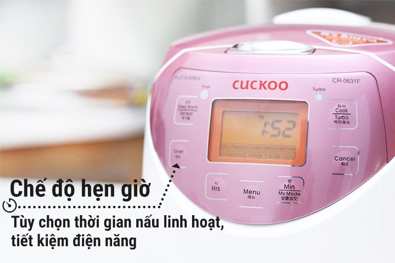 Nồi cơm điện tử Cuckoo 1 lít CR- 0631F
