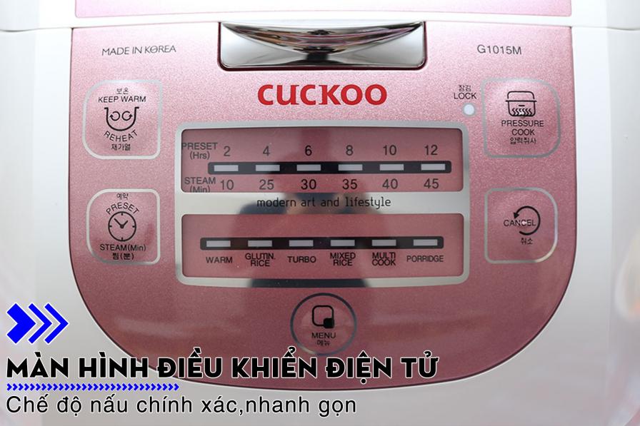 Nồi cơm điện tử Cuckoo 1.8 lít CRP-G1015M