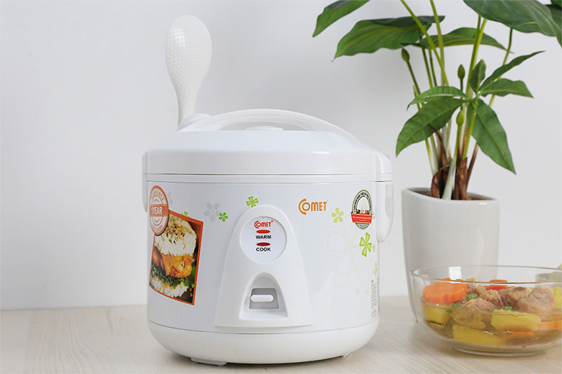 Nồi cơm nắp gài Comet CM8028 1.8 lít