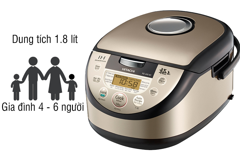 Nồi cơm điện tử cao tần Hitachi RZ-JHE18N