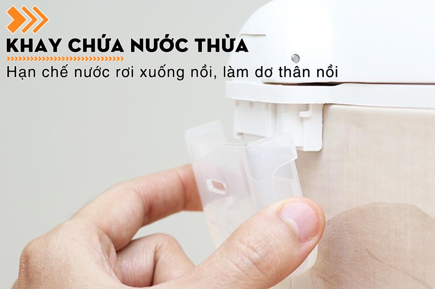 Khay chưa nước thừa của Nồi cơm Sharp 1.8 lít KS-N191ETV