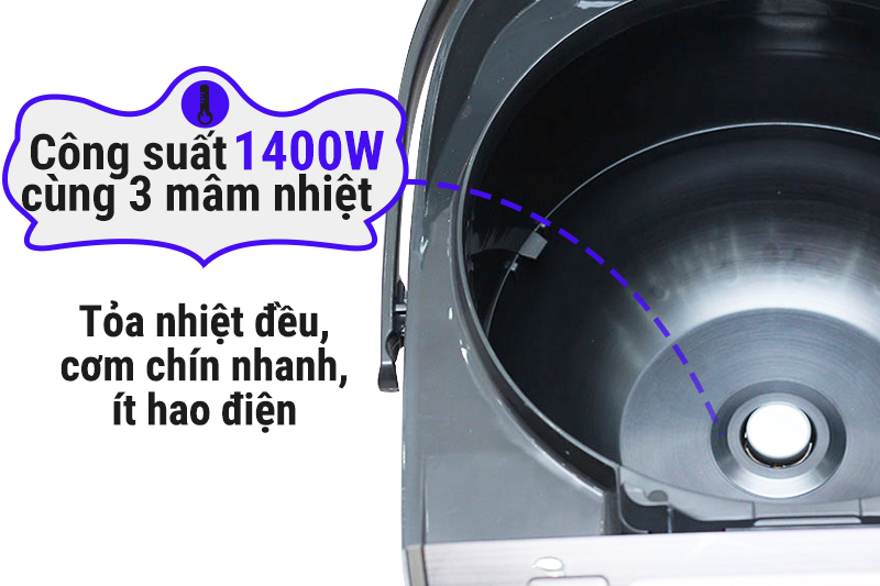 Nồi cơm điện cao tần Panasonic 1.8 lít SR-PX184K