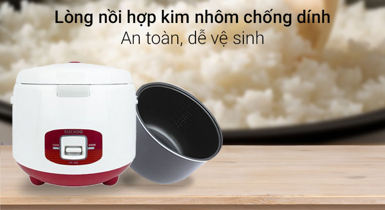 Nồi cơm điện Cuckoo 1.8 lít CR-1055