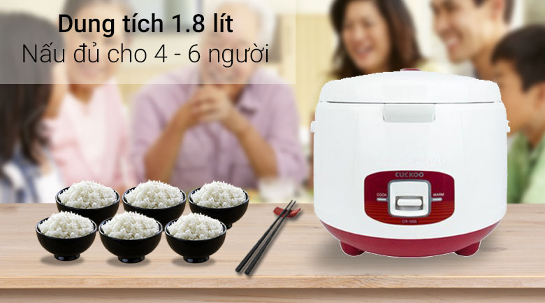Nồi cơm điện Cuckoo 1.8 lít CR-1055