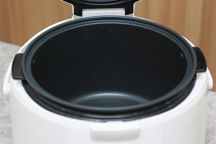 Nồi cơm điện Cuckoo 1.8 lít CR-1055 Màu Trắng - Đỏ