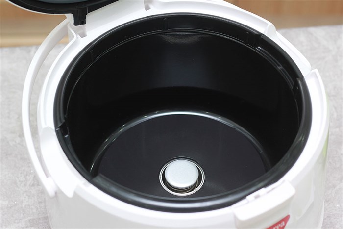 Nồi cơm điện Cuckoo 1.8 lít CR-1055 Màu Trắng - Đỏ