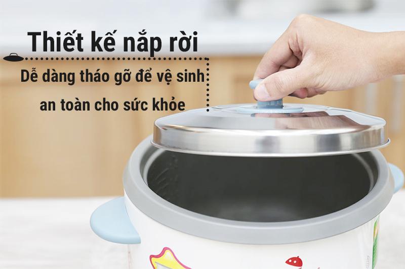 Nồi cơm điện nắp rời Happycook 1.8 lít HCD-180
