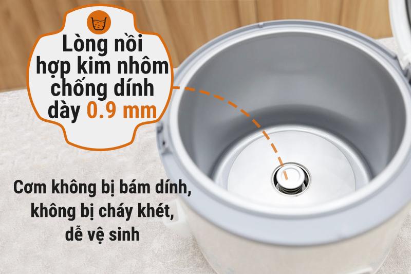Nồi cơm điện nắp gài Toshiba 1.8 lít RC-T18FSVN (SB)