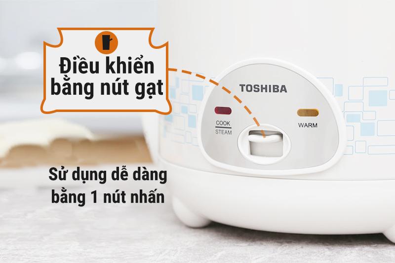 Nồi cơm điện nắp gài Toshiba 1.8 lít RC-T18FSVN (SB)