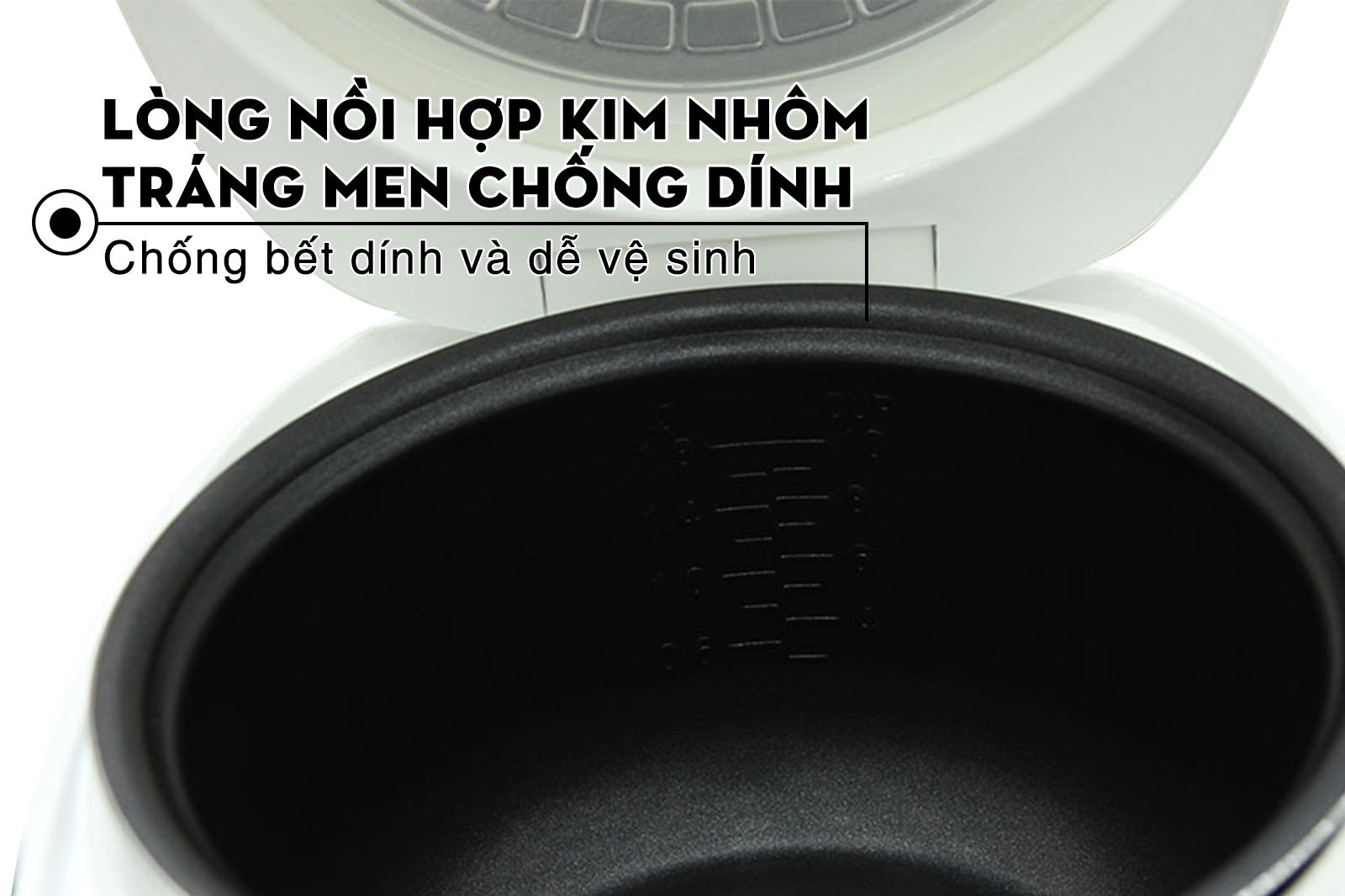 Nồi cơm điện tử Aqua 1.8L ARM-M200