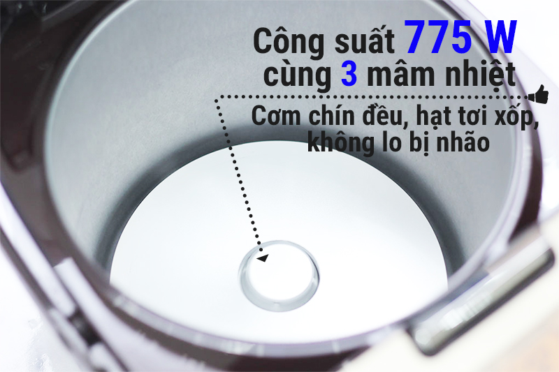 Nồi cơm điện tử Panasonic 1.8 lít SR-ZS185TRAM