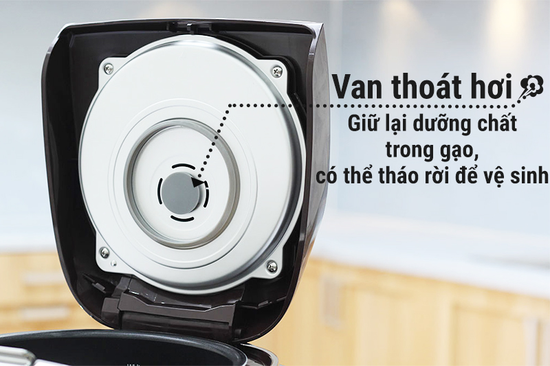 Nồi cơm điện tử Panasonic 1.8 lít SR-ZS185TRAM